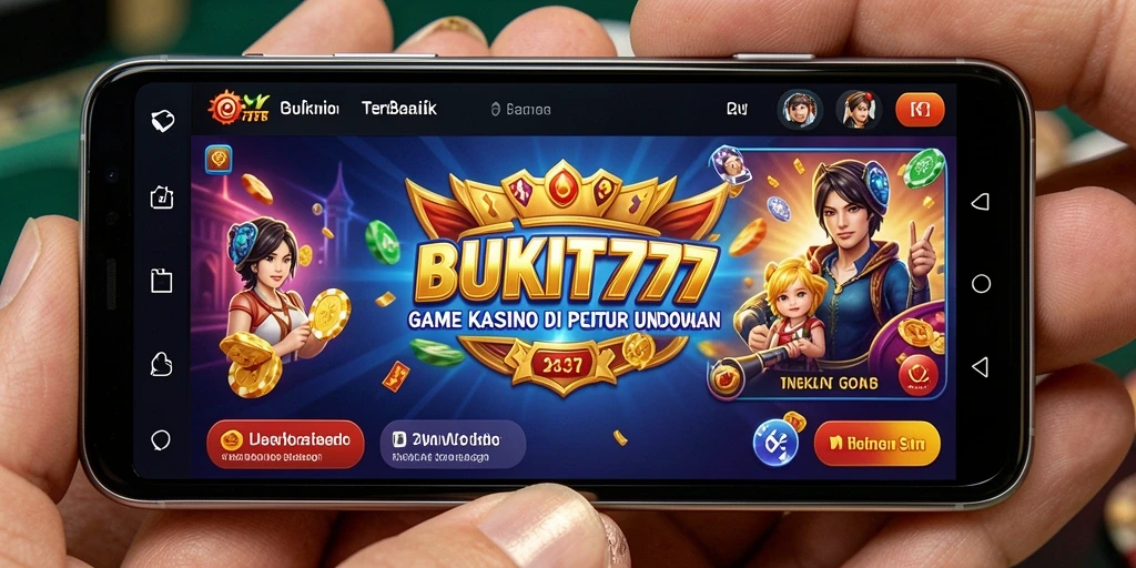 Tampilan gameplay BUKIT777 yang mendebarkan dan dinamis.
