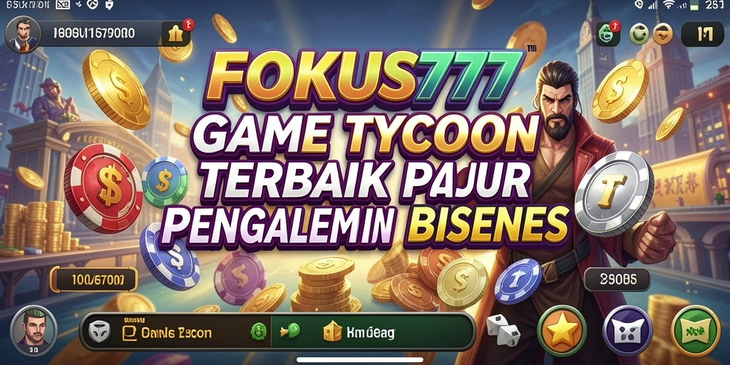 Gameplay menarik dalam FOKUS777 dengan mekanisme Tycoon.