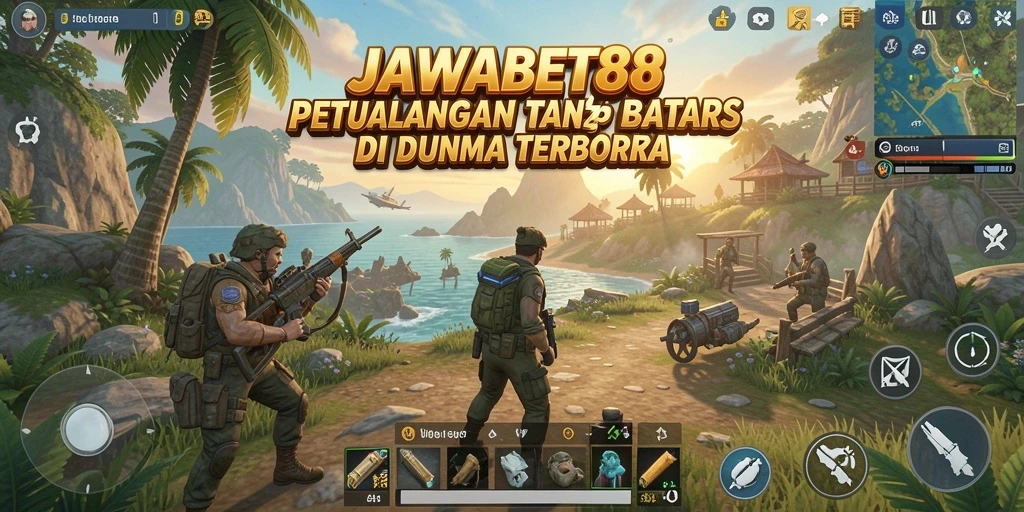 Tampilan menarik dari gameplay JAWABET88 dalam dunia terbuka.
