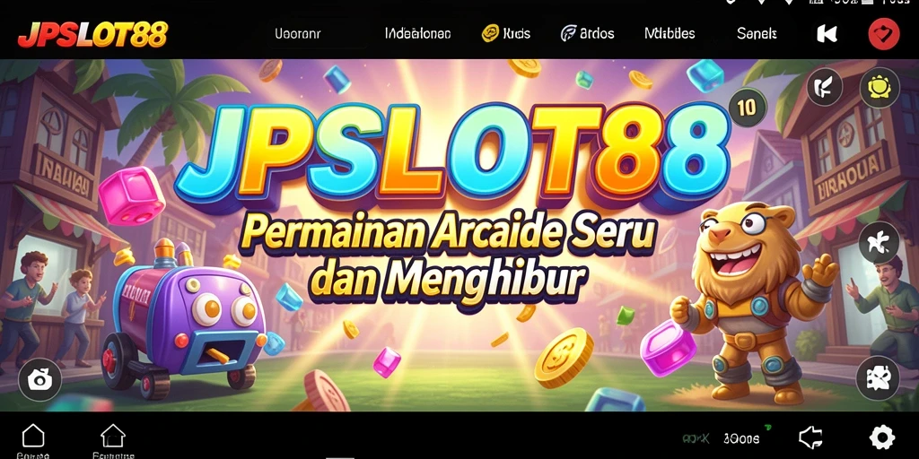 Tampilan gameplay menarik dari JPSLOT88 yang penuh warna.