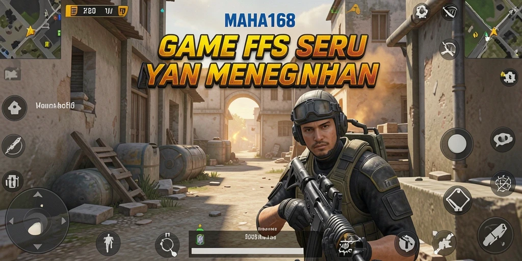 Tangkapan layar gameplay MAHA168 yang mendebarkan dalam pertempuran FPS.