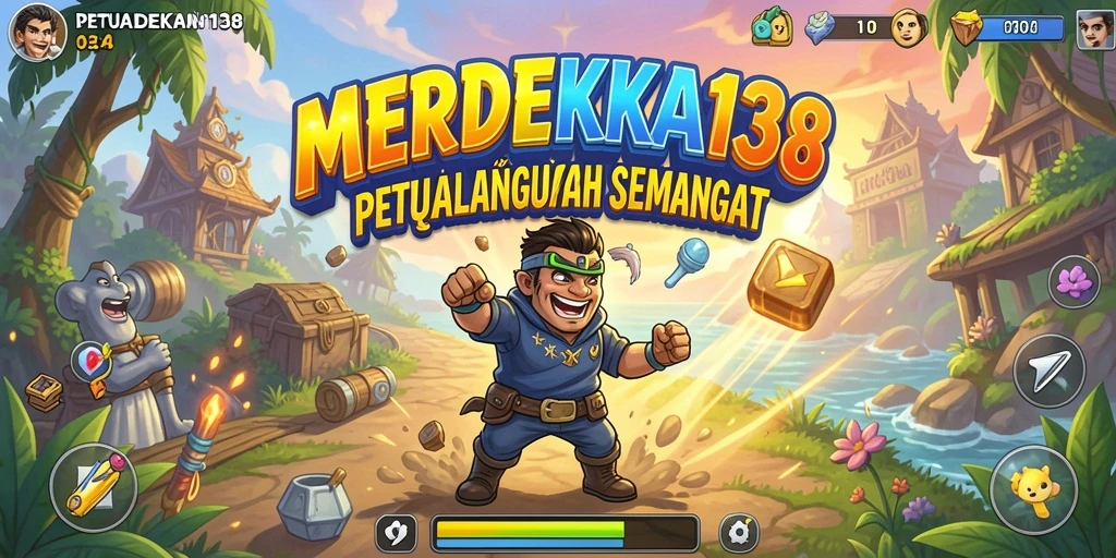 Screenshot gameplay <strong>MERDEKA138</strong> dengan aksi penuh adrenalin.