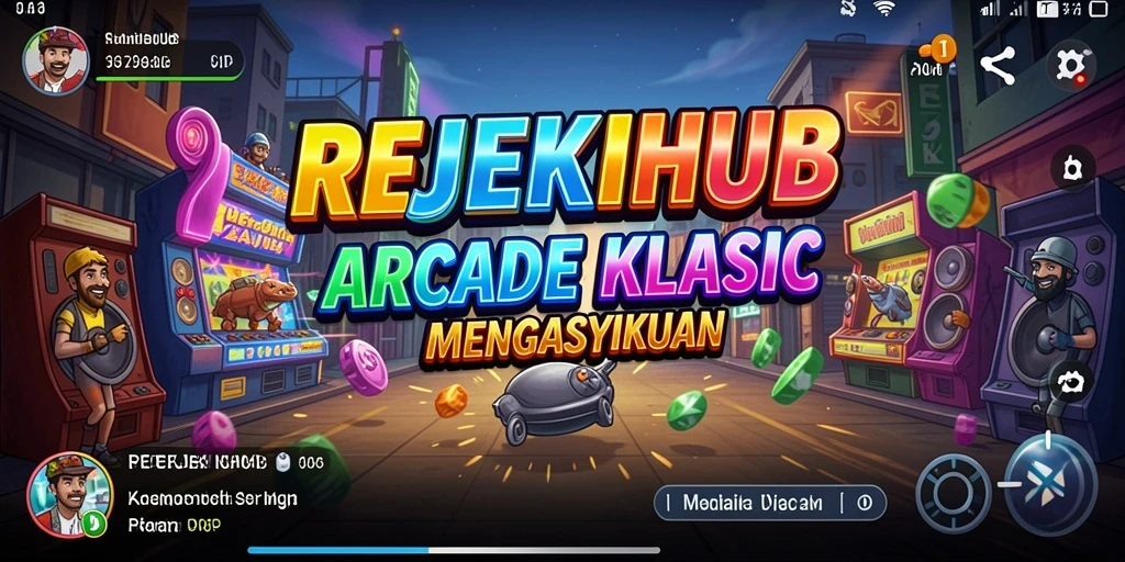 Tampilan gameplay yang seru dari REJEKIHUB.