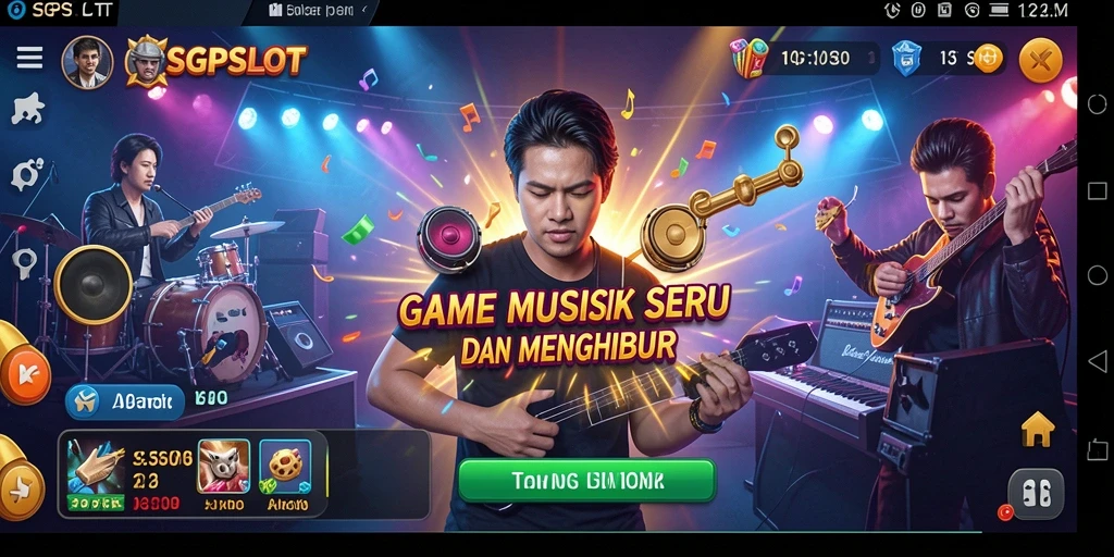 Tampilan gameplay SGPSLOT yang seru dan berwarna-warni.