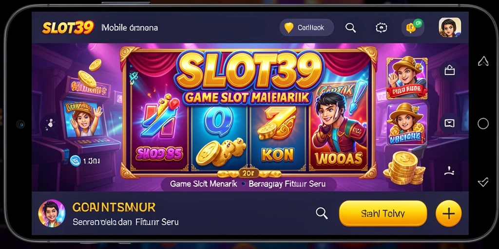 Screenshot gameplay SLOT39 yang menarik dengan fitur bonus seru.